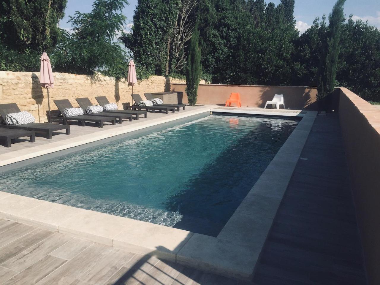 Bed and Breakfast Mas Guiraud, Le Coquet Beaucaire  Exterior foto