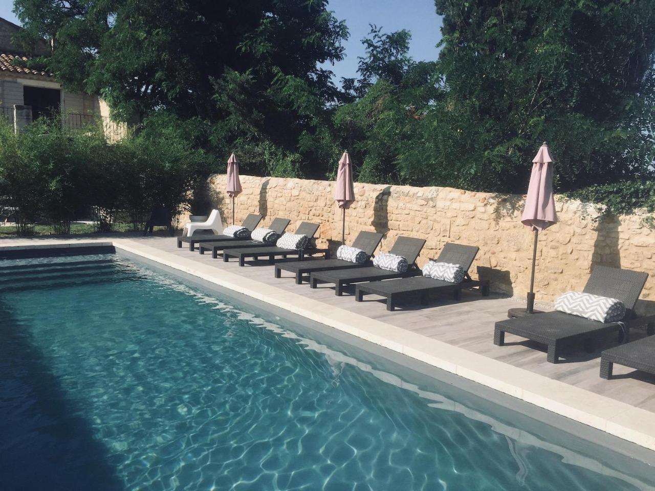 Bed and Breakfast Mas Guiraud, Le Coquet Beaucaire  Exterior foto